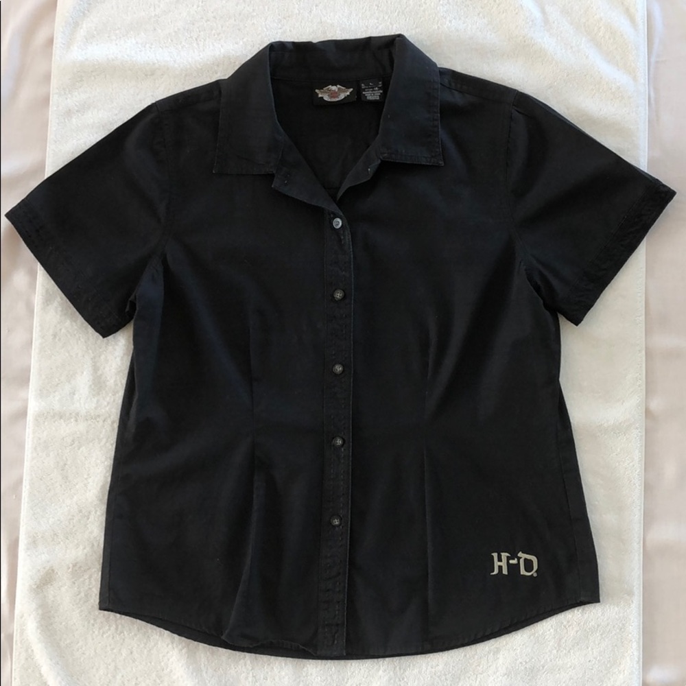 Harley-Davidson Women’s LG SS blouse